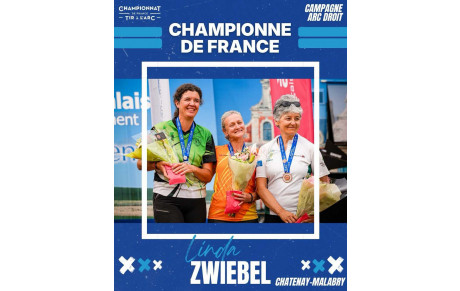 Linda Zwiebel Championne de France Tir Campagne 2026